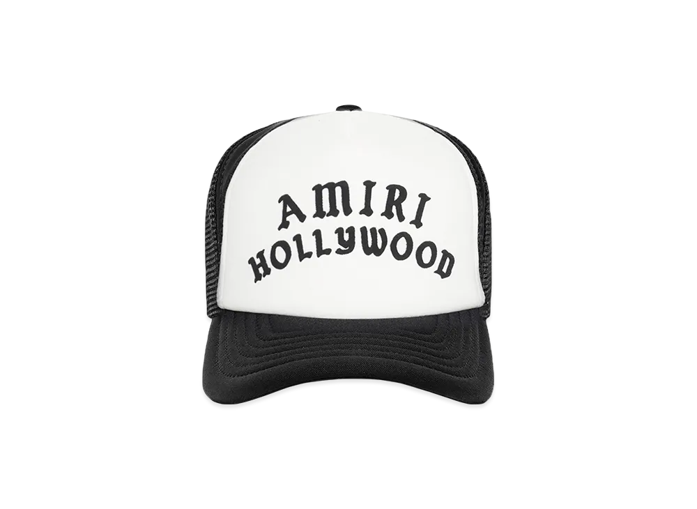 アミリ ハリウッド トラッカー ハット "ブラック"