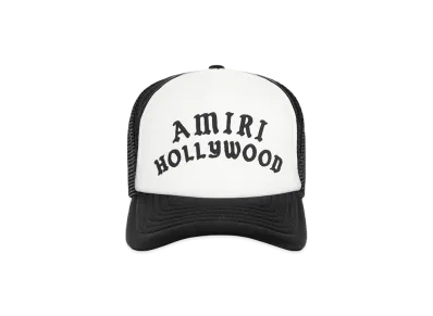 AMIRI Hollywood Trucker Hat "Black"