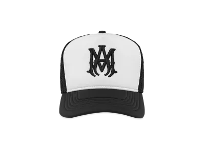 AMIRI MA Two Tone Trucker Hat "Black"