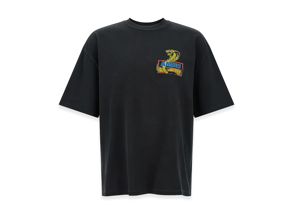 AMIRI Crystal Cobra Tee "Black"