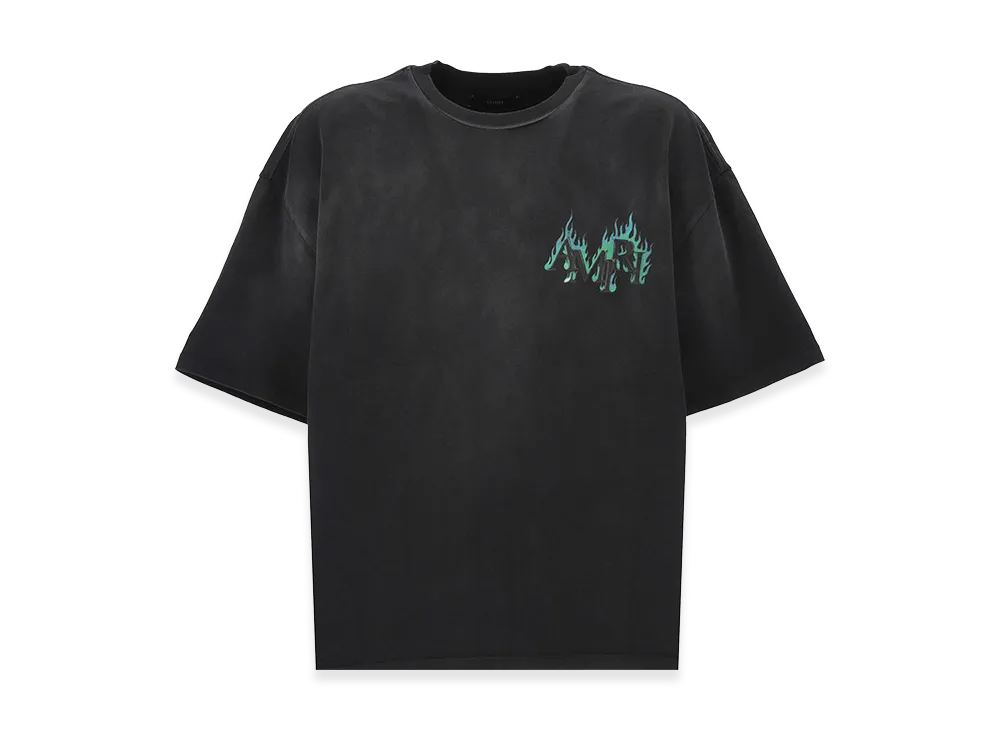 AMIRI Flames Tee "Black"