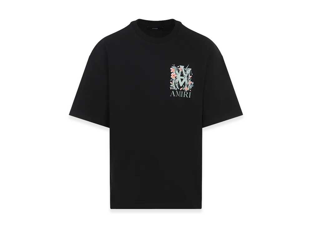 AMIRI MA Floral Tee "Black"