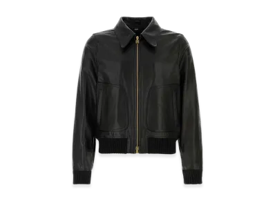 AMIRI Leather Jacket "Black"