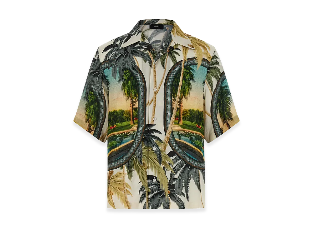 AMIRI Paradise Bowling Shirt "Multicolor"