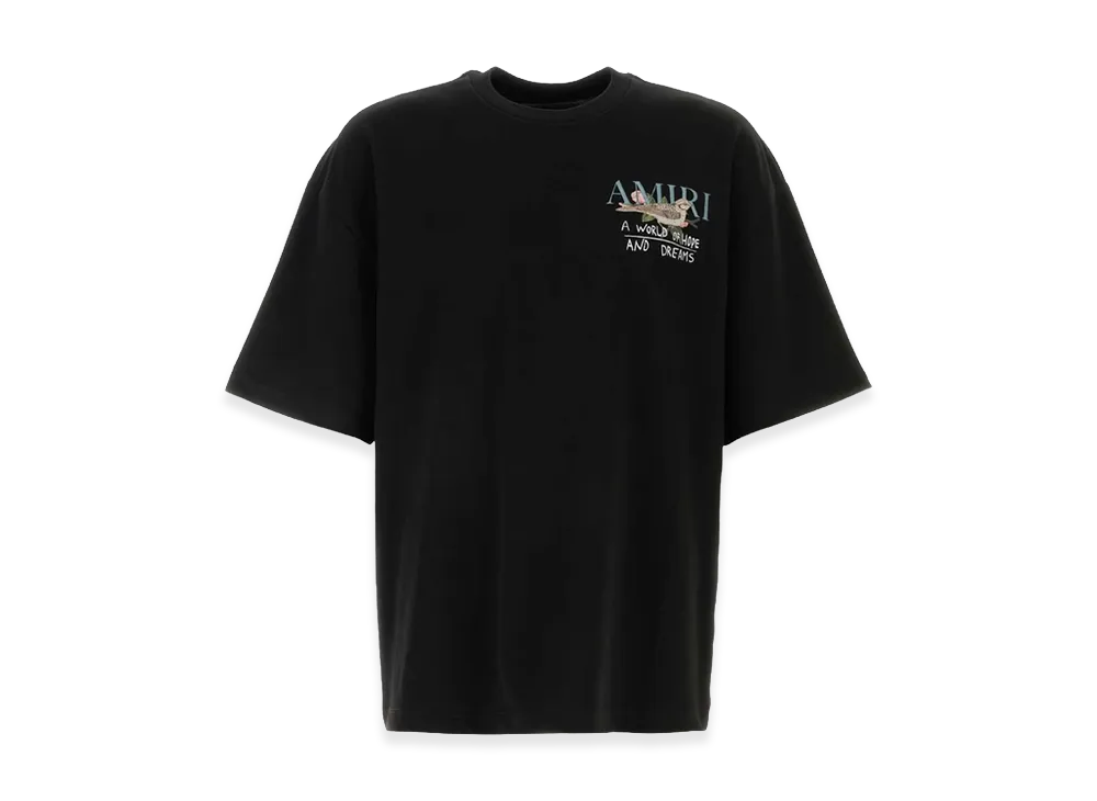 AMIRI Cotton Oversize Tee "Black"