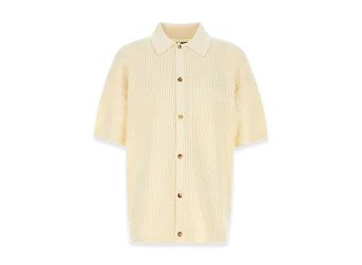AMIRI Cream Crochet Shirt "Yellow"