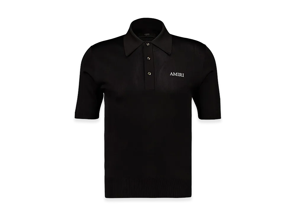 AMIRI Polo Shirt "Black"