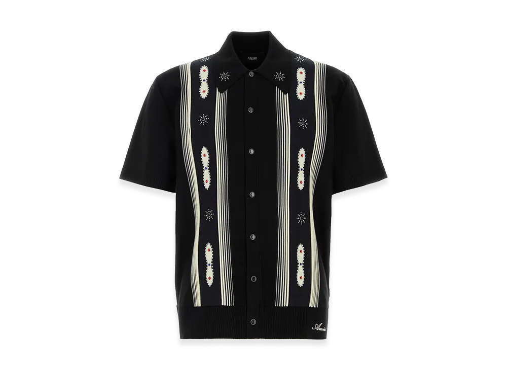 AMIRI Wool Blend Shirt "Black"