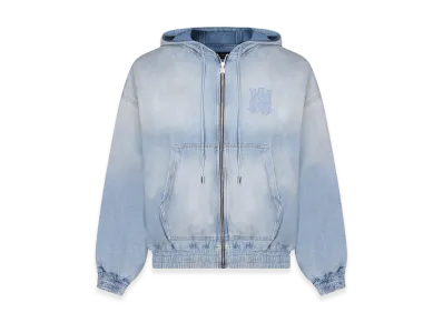 AMIRI MA Denim Hoodie "Blue"