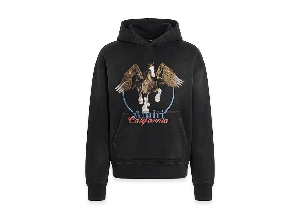 アミリ ペガサス フーディー "ブラック"