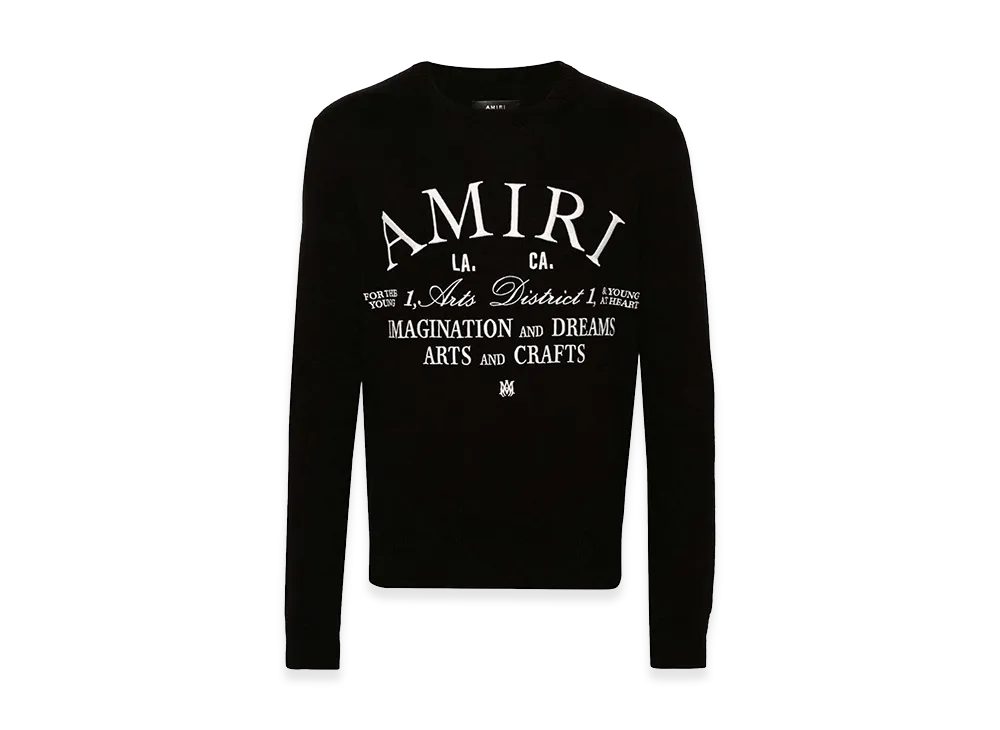AMIRI Arts District Crew "Black"