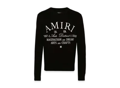 AMIRI Arts District Crew "Black"