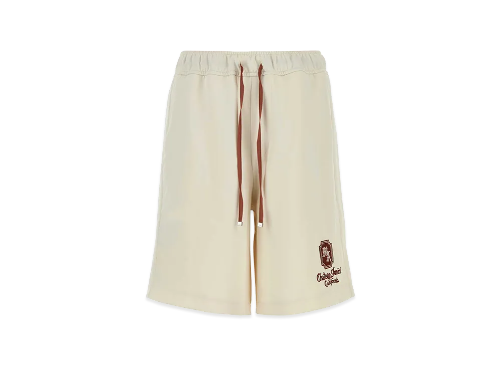 AMIRI Ivory Polyester Bermuda Shorts "White"