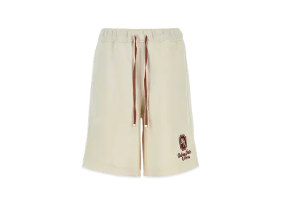 AMIRI Ivory Polyester Bermuda Shorts "White"