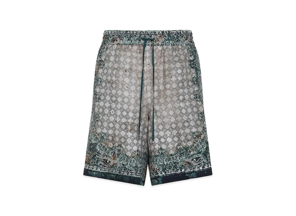 AMIRI Printed Silk Bermuda Shorts "Multicolor"