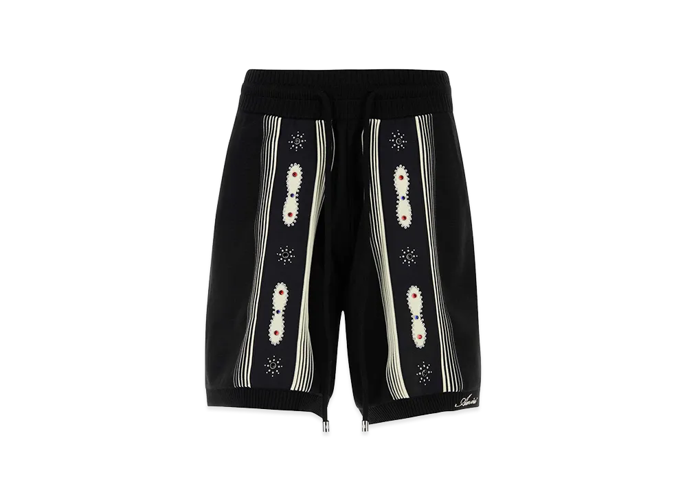 AMIRI Wool Blend Bermuda Shorts "Black"
