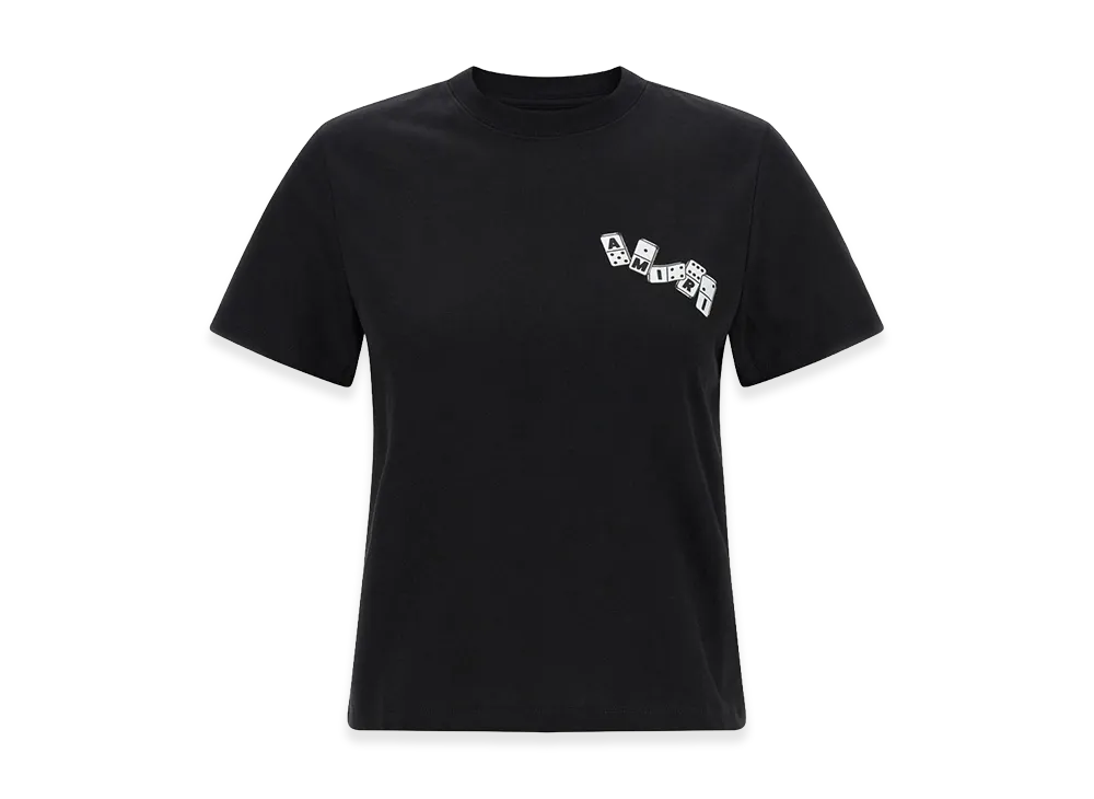 AMIRI Women's Domino Tee "Black"