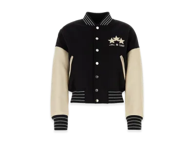 AMIRI Women's Stars Varsity Jacket "Black"