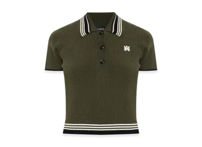 AMIRI Women's Polo Shirt "Dark Green"