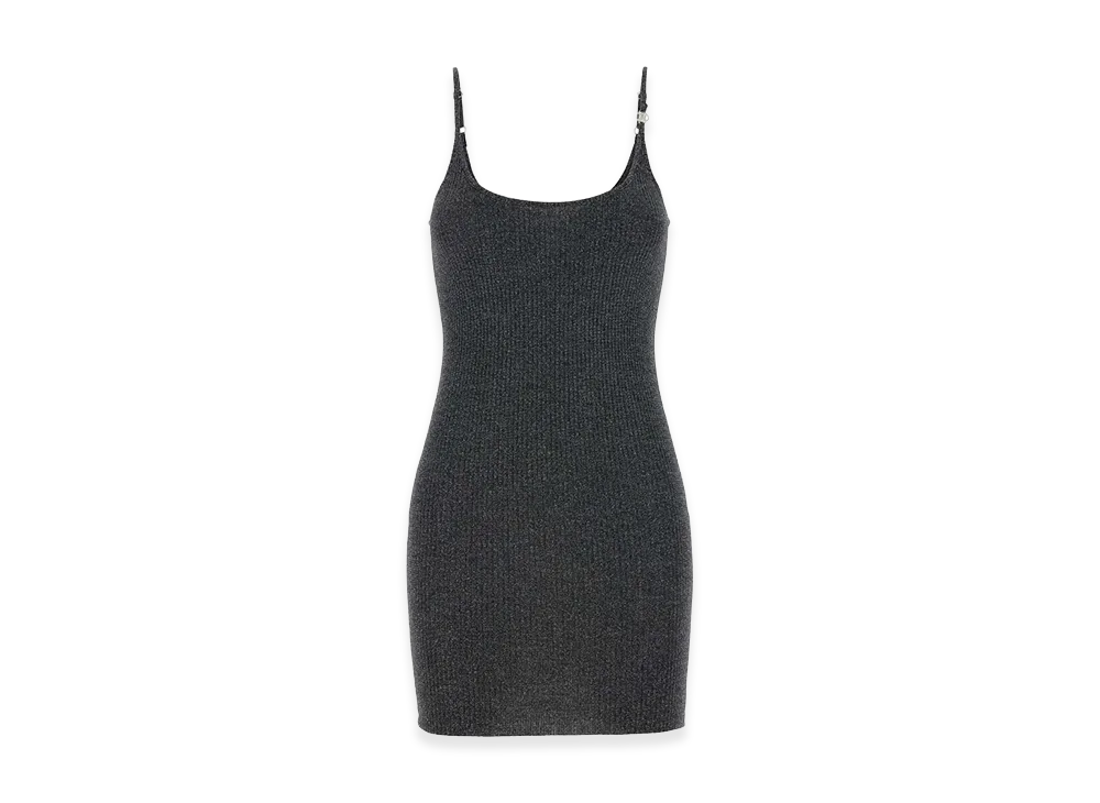 AMIRI Women's Wool Blend Mini Dress "Black"