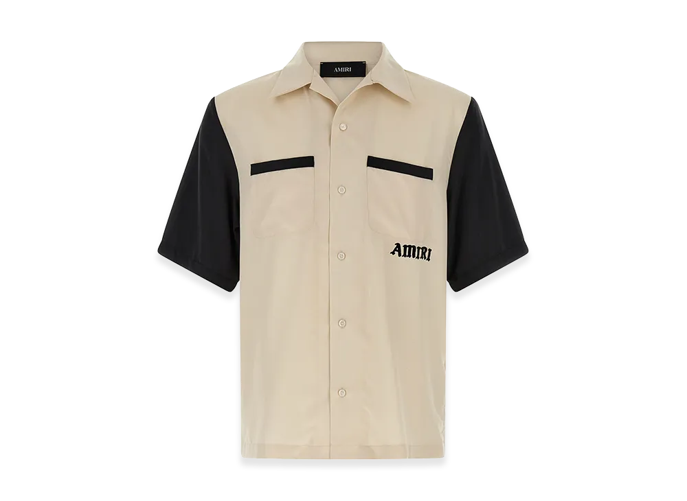 AMIRI 'Alabaster' Shirt "Beige/Black"