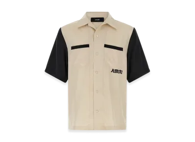AMIRI 'Alabaster' Shirt "Beige/Black"