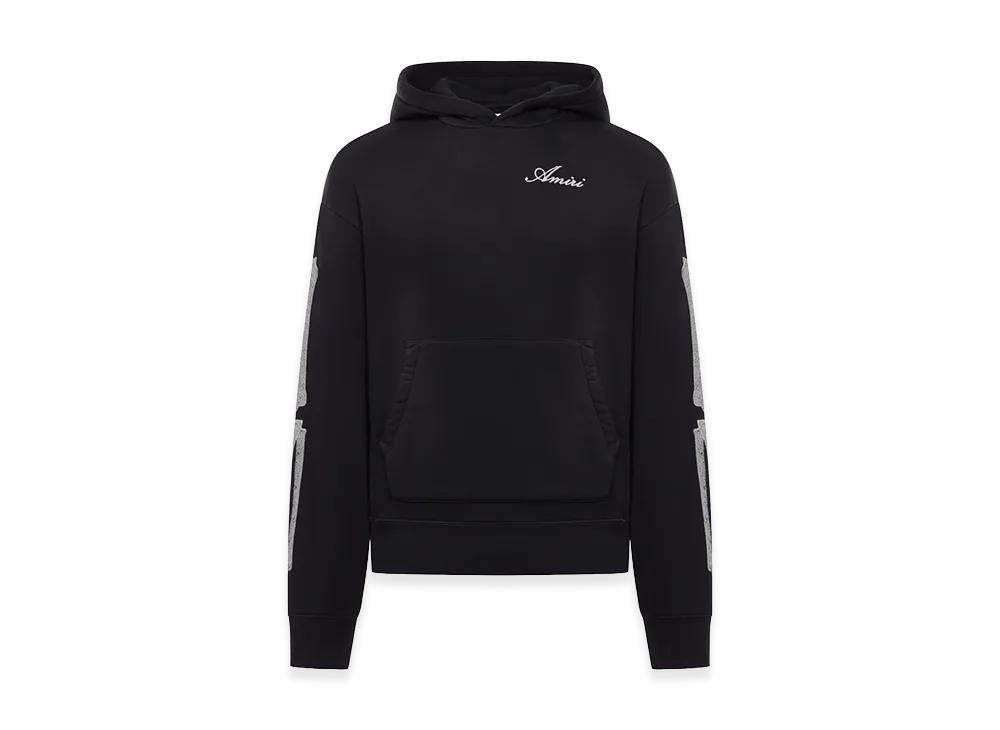 AMIRI Bones Oversized Hoodie "Black"