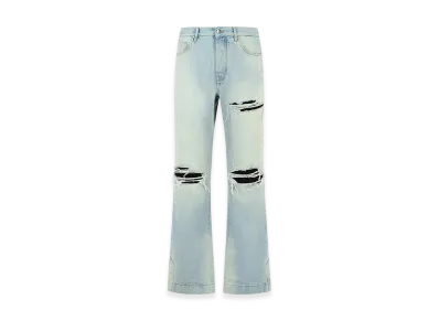 AMIRI 'MX1 Straight Flare' Jeans "Light Blue"