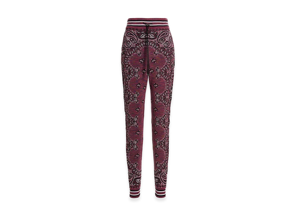 AMIRI Women's 'Space Dye Bandana’ Joggers "Purple"