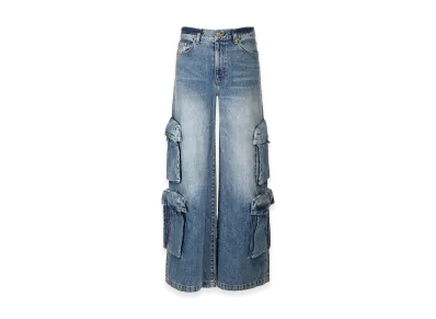 AMIRI Women's Cargo Jeans "Blue"