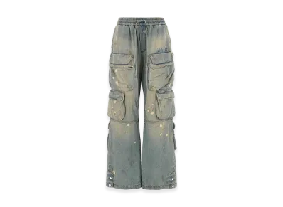 AMIRI Women's Cargo Jeans "Light Blue"