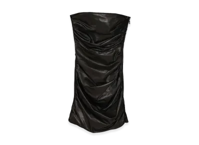 AMIRI Women's Leather Mini Dress "Black"