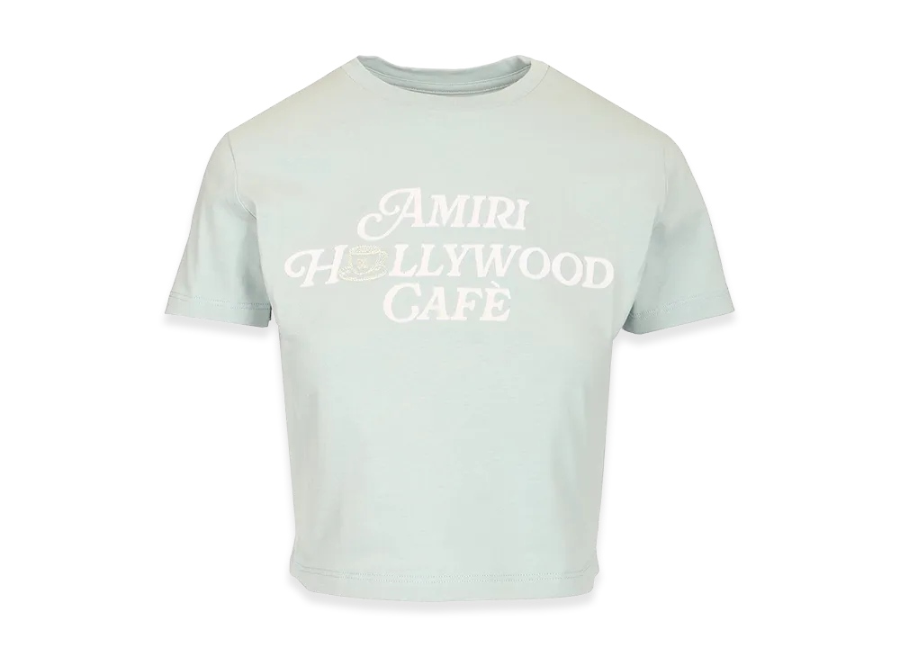 AMIRI Women's Hollywood Cafe T-Shirt "Green"