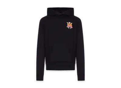 AMIRI Cotton Hoodie With Logo "Black"
