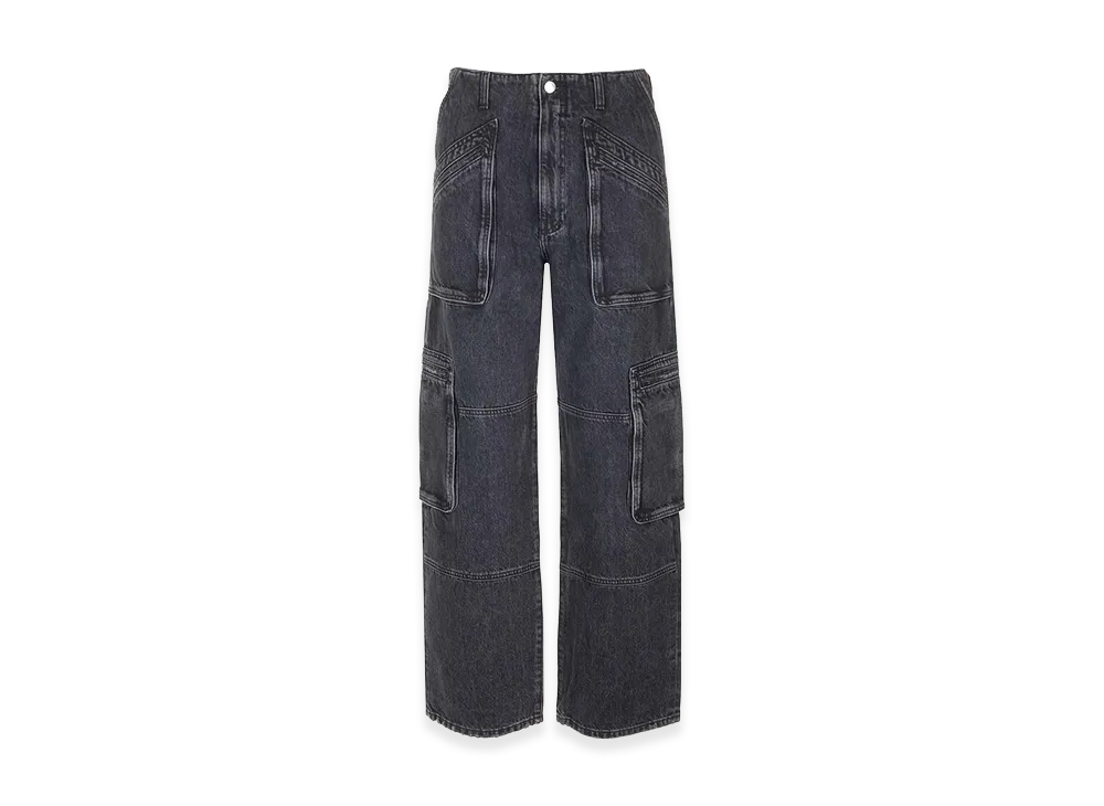 AMIRI Women's Cargo Jeans "Black"