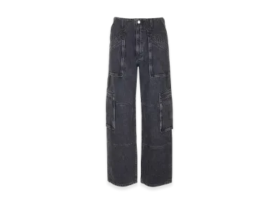 AMIRI Women's Cargo Jeans "Black"