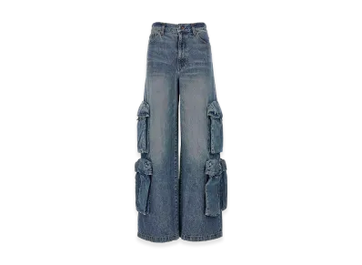 AMIRI Women's Cargo Jeans "Blue"
