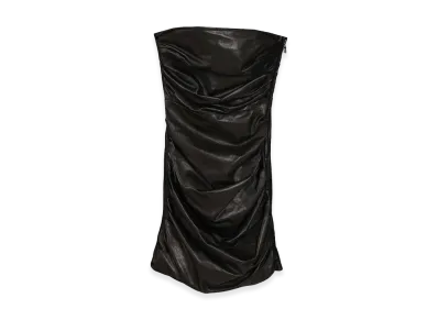 AMIRI Women's Leather Mini Dress "Black"