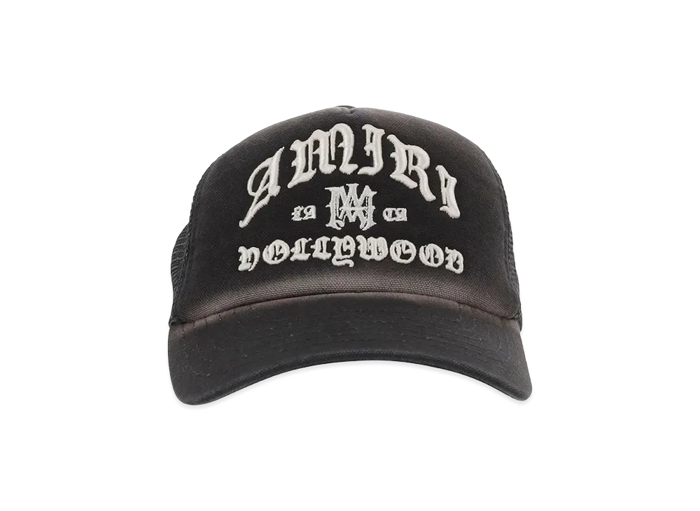 AMIRI Amiri Hollywood Trucker Cap "Black"