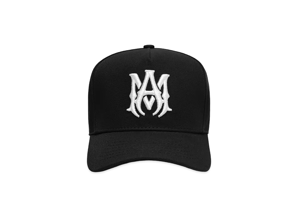 AMIRI MA Cap In Canvas "Black"