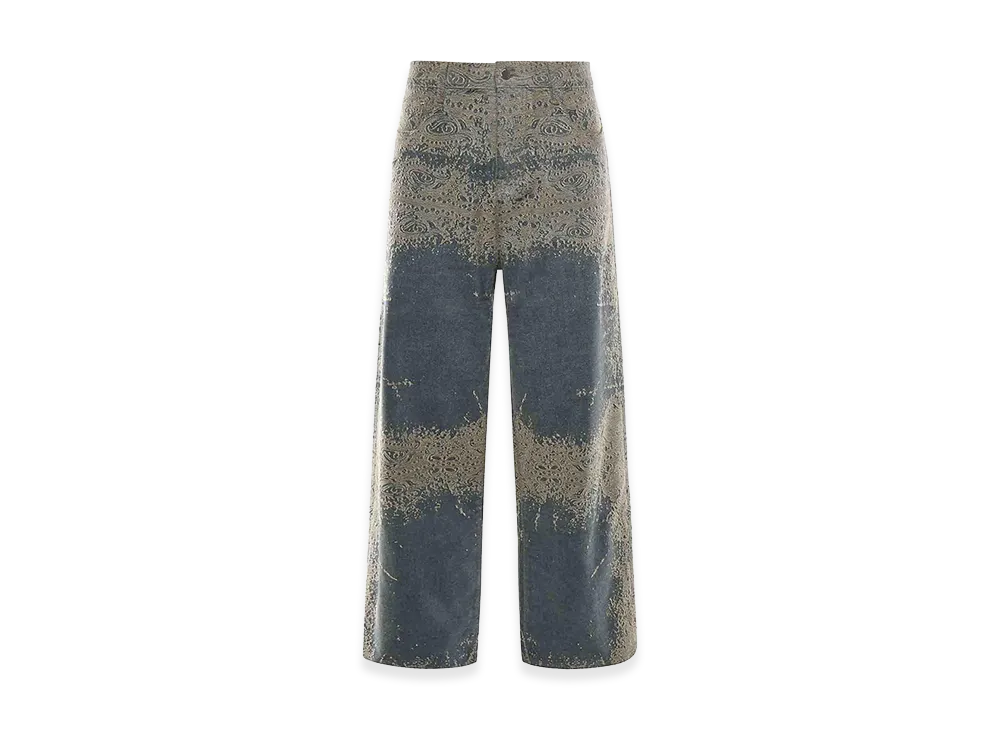 AMIRI Bandana Baggy Jeans "Medium Wash"