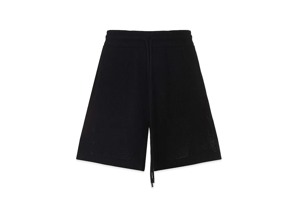 AMIRI Crochet Mesh Short "Black"
