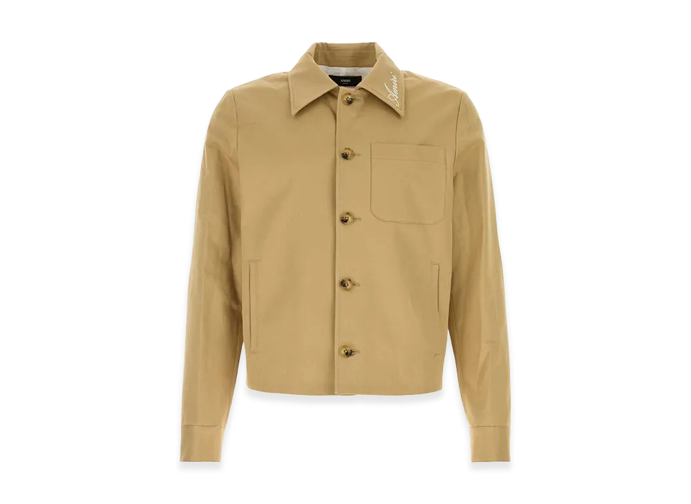 AMIRI Cotton Jacket "Beige"