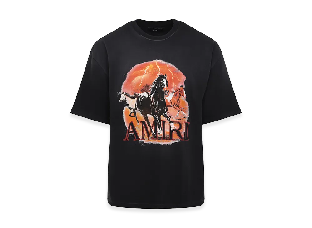 AMIRI Plains Oversized Tee "Black"