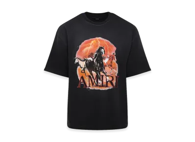 AMIRI Plains Oversized Tee "Black"