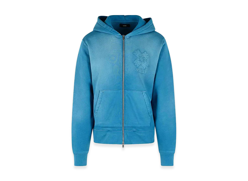 AMIRI Dark Cotton Hoodie "Blue/Indigo"