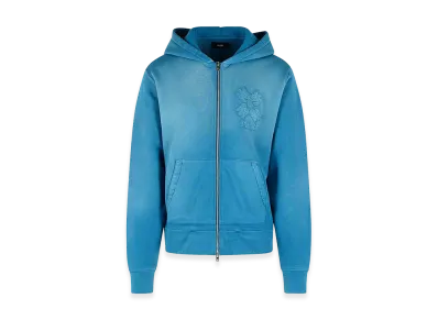 AMIRI Dark Cotton Hoodie "Blue/Indigo"