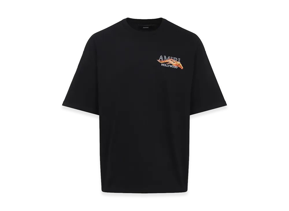 AMIRI Hollywood Horse Tee "Black"