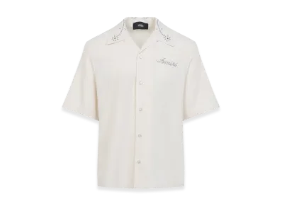 AMIRI Studded Camp Shirt "White"