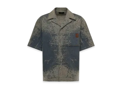 AMIRI Denim Bandana Shirt "Medium Wash"